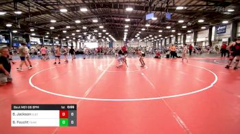 85 lbs Rr Rnd 3 - Bentley Jackson, Dueling Bandits vs Blake Foucht, Team Bro Blue