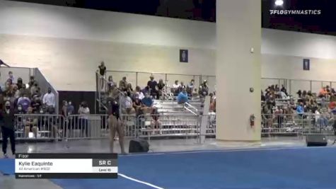 Kylie Eaquinto - Floor, All American #902 - 2021 USA Gymnastics Development Program National Championships