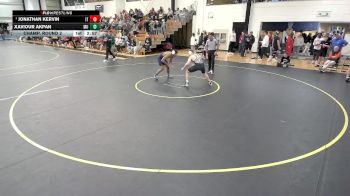 165 lbs Champ. Round 2 - Jonathan Kervin, Indiana Tech vs Xaviour Akpan, Marian