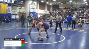 126 lbs Consolation - Coen Lewis, Hanford vs Lucas Gonsalves, Lemoore