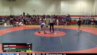 106 lbs Round 1 - Colby Emerson, Helena vs Robert Sasser, Vestavia Hills