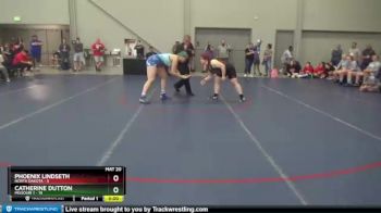 200 lbs Quarterfinals (8 Team) - Phoenix Lindseth, North Dakota vs Catherine Dutton, Missouri 1