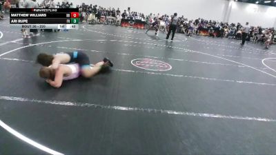 220 lbs Round 2 - Ari Rupe, Florida Rage vs Matthew Willians, Backyard Brawlers