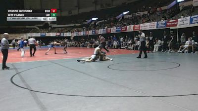 120 lbs Placement (16 Team) - Jett Fraser, Lakeside vs Damian Quinonez, Mount Dora