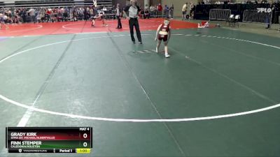 80 lbs Champ. Round 1 - Finn Stemper, Caledonia/Houston vs Grady Kirk, STMA (St. Michael/Albertville)