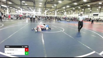 113 lbs Consi Of 8 #1 - Keaton Curleyhair, Montezuma Cortez vs Logan Hause, Horizon