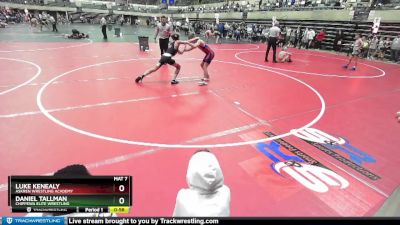 105 lbs 3rd Place Match - Luke Kenealy, Askren Wrestling Academy vs Daniel Tallman, Chippewa Elite Wrestling