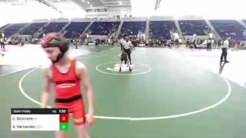 88 lbs Semifinal - Chase Bickmore, Ioc vs Aidan Hernandez, Gold Rush