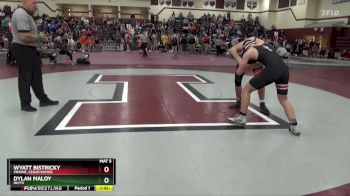 JV-35 lbs 1st Place Match - Dylan Maloy, NH/TV vs Wyatt Bistricky, Prairie, Cedar Rapids