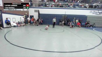 43 lbs Quarterfinal - Colt Russell, Sandpoint Legacy Wrestling Club vs Cutter Lammers, Kimberly Bulldog Wrestling Club