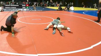 5A 125 lbs Cons. Round 3 - Ariana Henderson, Lubbock Coronado vs Jessica Conkle, North Richland Hills Birdville