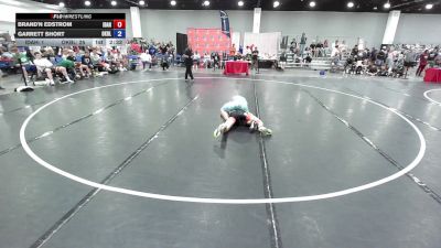 120 lbs Brand'n Edstrom, Team Idaho vs Garrett Short, Oklahoma Blue