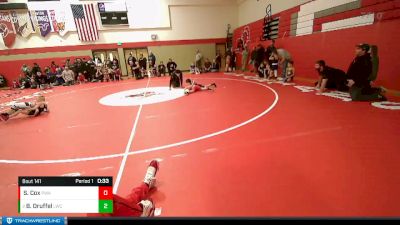 48-53 lbs Round 2 - Brantley Druffel, Lionheart Wrestling Club vs Slade Cox, Prosser Wrestling Academy