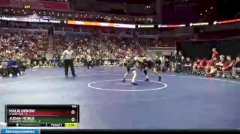 106 lbs Finals (1st & 3rd) - Malik DeBow, 4-Linn-Mar vs Judah Noble, 3-Waukee Northwest