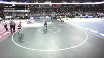 II-118 lbs Champ. Round 1 - Noah Bloom, Miller Place vs Joel Diaz, Seaford