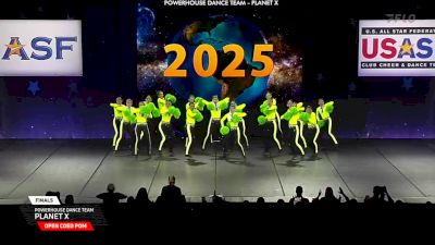 Powerhouse Dance Team - Planet X [2025 Open Coed Pom Finals] 2025 The Dance Worlds