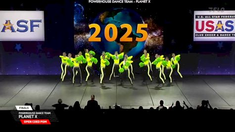 Powerhouse Dance Team - Planet X [2025 Open Coed Pom Finals] 2025 The Dance Worlds