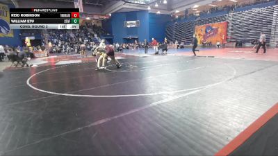 190 lbs Cons. Round 2 - Reid Robinson, Timberlane vs William Etu, Stafford