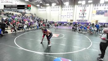 157 lbs Champ. Round 2 - Maddox Eskew, Ravenwood vs Baylor Thurman, Brentwood