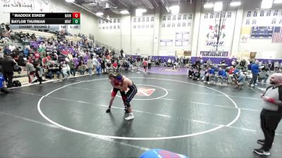 157 lbs Champ. Round 2 - Maddox Eskew, Ravenwood vs Baylor Thurman, Brentwood