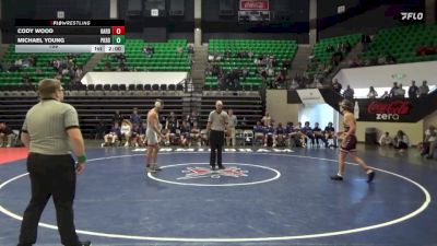 159 lbs Finals (2 Team) - Michael Young, Pike Road School vs Cody Wood, Gardendale Hs