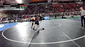 5A 120 lbs Cons. Semi - Zak Wood, Sandpoint vs Valentino Meneses, Jerome