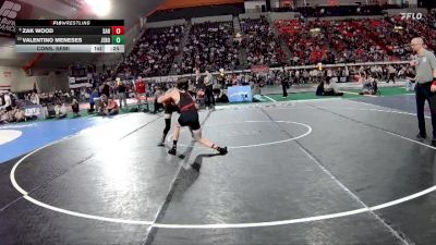 5A 120 lbs Cons. Semi - Zak Wood, Sandpoint vs Valentino Meneses, Jerome