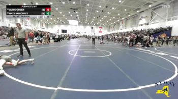 113 lbs Quarterfinal - Nate Horowitz, GPS Wrestling Club vs Jamie Green, Eden Wrestling Club
