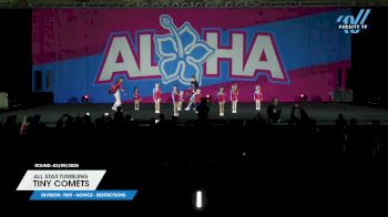 All Star Tumbling - Tiny Comets [2025 L1 Tiny - Novice - Restrictions 03/09/2025] 2025 Aloha Indy Showdown