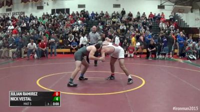 160lbs Quarter-finals Wyatt Sheets (Stilwell) vs. Riley DeMoss (Marmion)