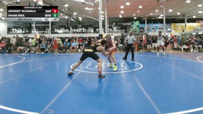 147 lbs 3rd Place - Anthony Scagnelli, Scorpions - HSC vs Shane Degl, Empire Black - HSC