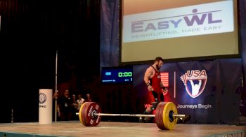 Anthony Pomponio 155kg/342lb Snatch At The AO