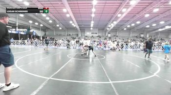 110 lbs Rr Rnd 2 - Hunter Kapitula, Mat Assassins Gray vs Logan Schreiner, Ragin Raisins Concord ES