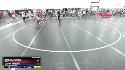 125 lbs Quarterfinal - Jared LaPlante, AWA vs Gavyn Wilkins, RT Elite Wrestling