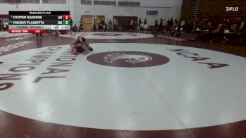 157 lbs Champ. Round 1 - Cooper Sanders, Sioux Falls vs Vincent Fladettta, Johnson & Wales