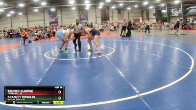 210 lbs Rd# 9- 2:15pm Saturday Final Pool - Bradley DiMiglio, Gotcha Blue vs Tanner Alridge, Team Ohio