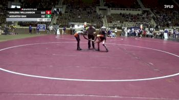 1-5A 100 1st Place Match - Avalena Williamson, Cleburne County vs Aissatou Bah, Fultondale