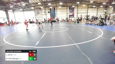 152 lbs Round Of 32 - Isaac Johns, CKWA vs Max Wirnsberger, Buffalo Valley Wrestling Club - Black