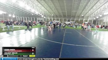 63 lbs Cons. Semi - Ceder Smith, Sanderson Wrestling Academy vs Vincent Welsh, Patriot Mat Club