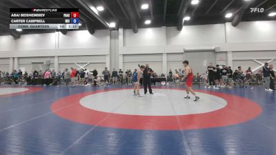 157 lbs Cons. Quarters - Abai Beishembiev, Palm Academy vs Carter Campbell, Ironclad Wrestling Club
