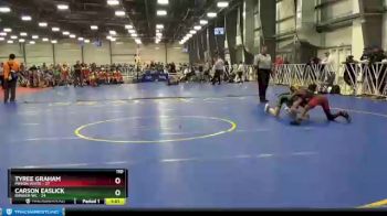 110 lbs Round 5 (6 Team) - Tyree Graham, Minion White vs Carson Easlick, Ranger WC