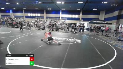 122 lbs Quarterfinal - Isaac Toomey, Warriors Of Christ vs Aaron Hare, LV Bears WC