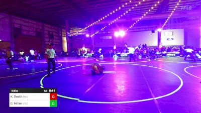 83 lbs Consi Of 4 - Kyan Smith, Maize WC vs Gage Miller, Steel City Reloaded WC