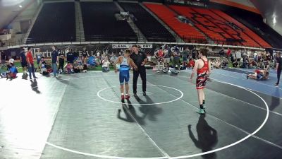 126 lbs Conley Evans, Utah 2 HS Boys vs Elijah Caprioni-Sadang, Hawaii 4 HS Boys