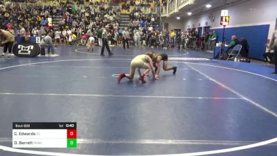 114 lbs Consy 5 - Cullen Edwards, St. Francis-NY vs Dylan Barrett, Penn Trafford