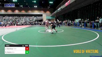 113 lbs Consi Of 16 #2 - Jesus Gamboa, Farmersville Farmboyz vs Brandon Kojiro, Apollo Mat Club