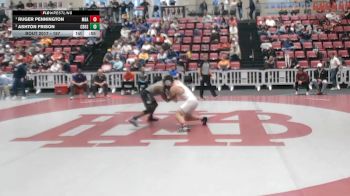 157 lbs Cons. Semi - Ruger Pennington, Montgomery Bell Academy vs Ashton Frison, Christian Brothers High School