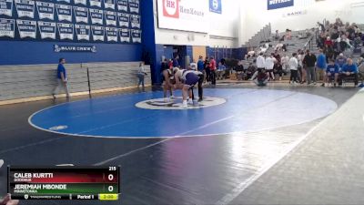 215 lbs Round 1 - Caleb Kurtti, Goodhue vs Jeremiah Mbonde, Minnetonka