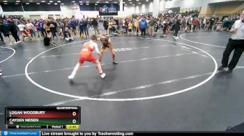108 lbs Quarterfinal - Cayden Neisen, MN vs Logan Woodbury, IL
