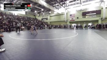 110 lbs Quarterfinal - Alexa Godoy, MACES vs Isabella Ruvalcaba, MONROE